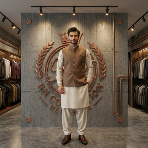 Warm Brown Waist Coat